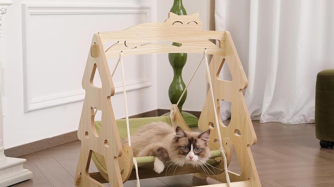 Luxury Rocker Bed for Cats