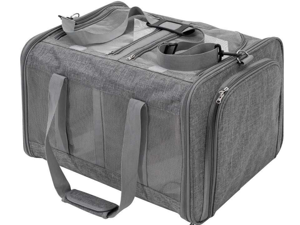 Deluxe Mesh Pet Carrier